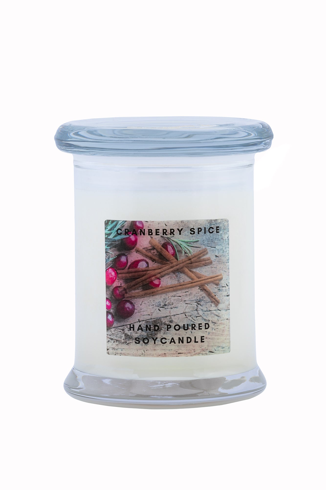 Cranberry Spice Hand Poured Soy Candle