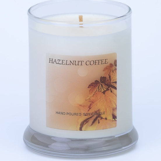 Hazelnut Coffee Scented Candle (8oz)