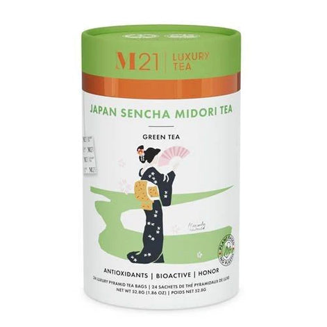 M21 Japan Sencha Midori Green Tea (24 Pack)