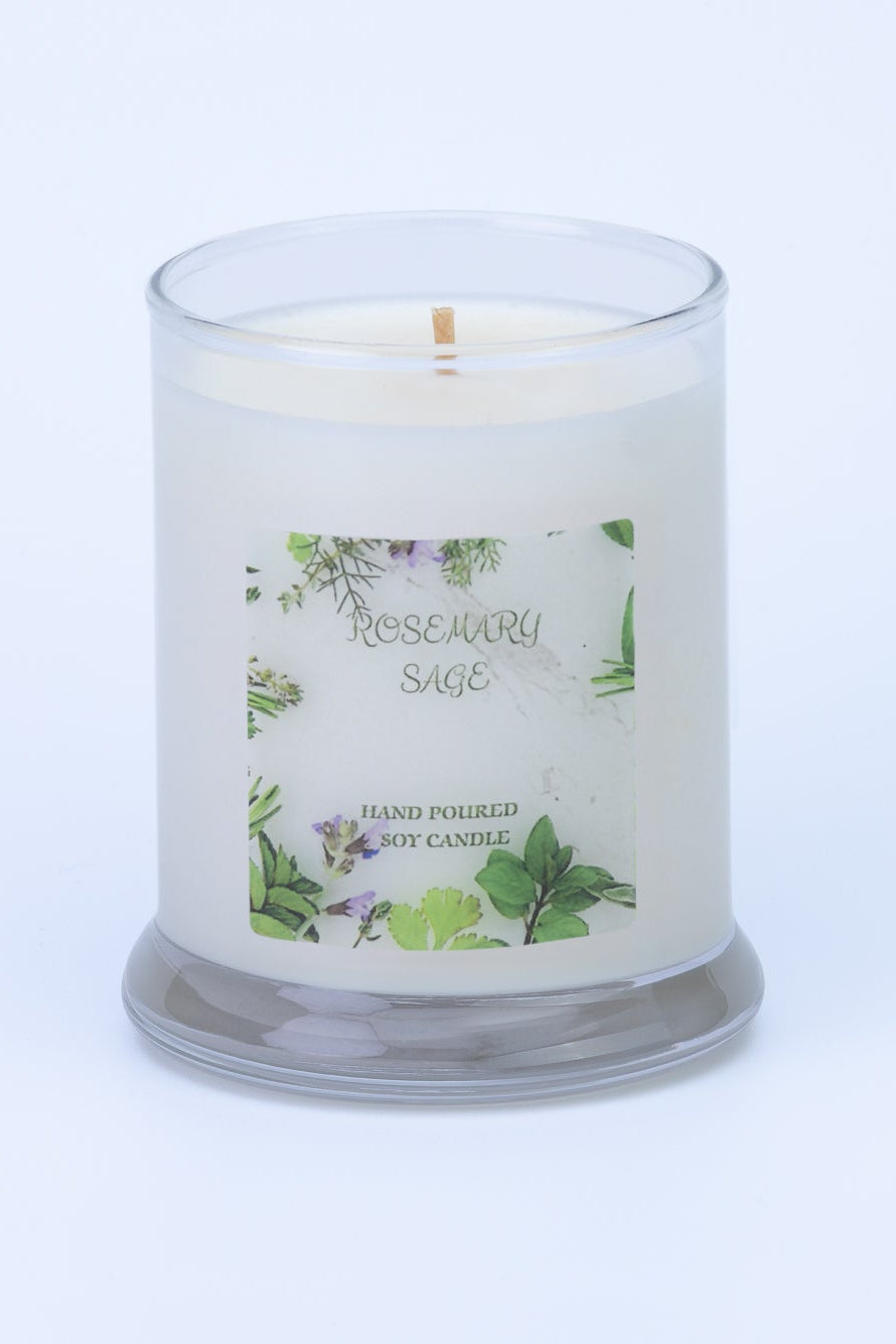Rosemary Sage Scented Candle