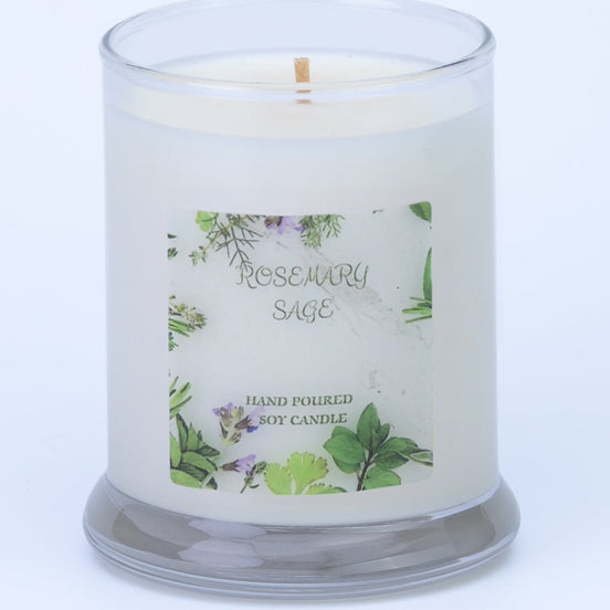 Rosemary Sage Scented Candle