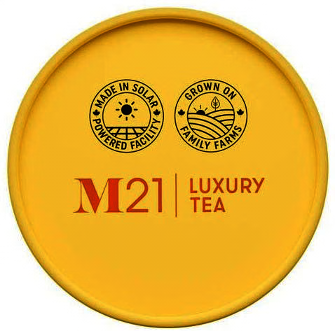 M21 Organic Blue Nile Camomile Tea Bags 24 Pack Caffeine-Free Herbal Tea for Relaxation and Daily Wellness