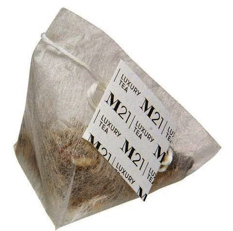 M21 Organic Blue Nile Camomile Tea Bags 24 Pack Caffeine-Free Herbal Tea for Relaxation and Daily Wellness