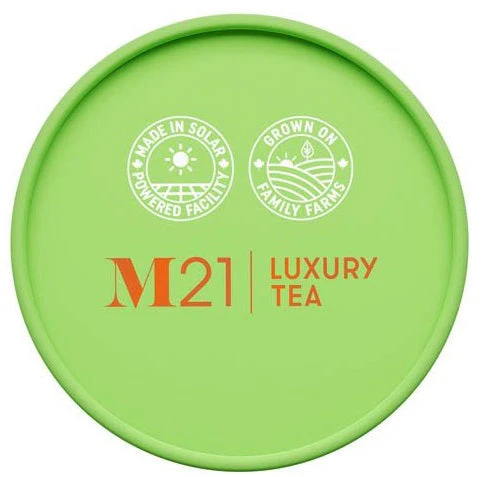 M21 Washington Mint Tea Bags 24 Pack Caffeine-Free Peppermint Tea for Refreshment and Daily Wellness