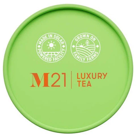 M21 Washington Mint Tea Bags 24 Pack Caffeine-Free Peppermint Tea for Refreshment and Daily Wellness